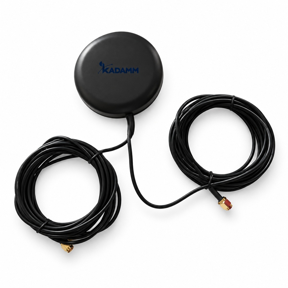 KADAMM GNSS-GSM1LTE1 — комбинированные антенны GPS + GSM и GPS + GSM + 4G, МШУ 28 дБ, 2–3 кабеля