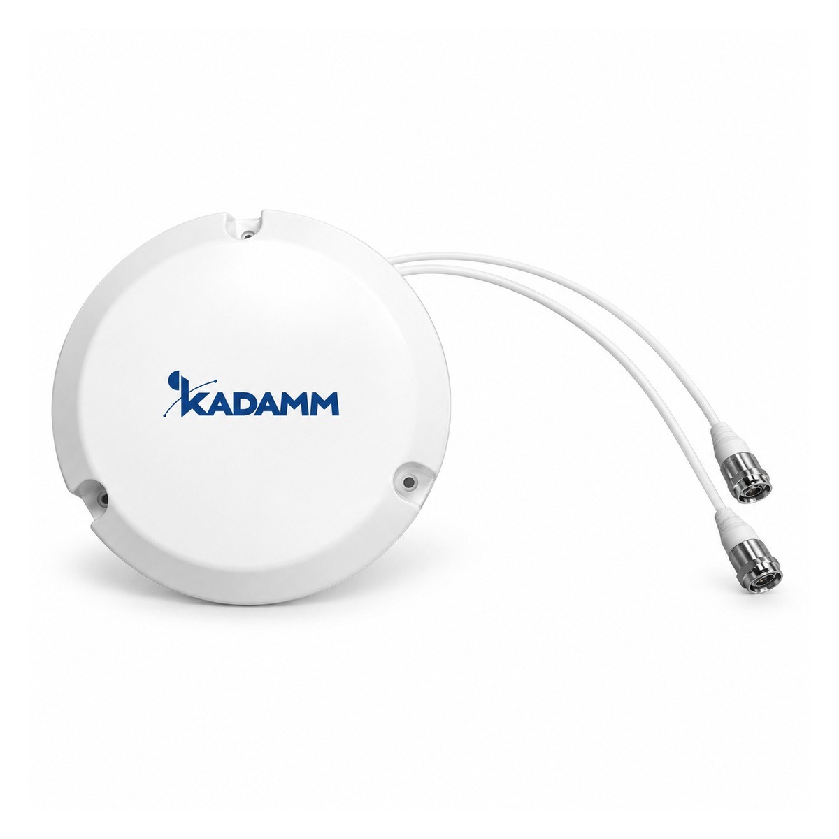 KADAMM I-ATO5-698/4200M — многодиапазонная потолочная ненаправленная (всенаправленная) антенна 698–960 / 1710–2700 / 3300–4200 МГц, 5 дБи, 2 порта