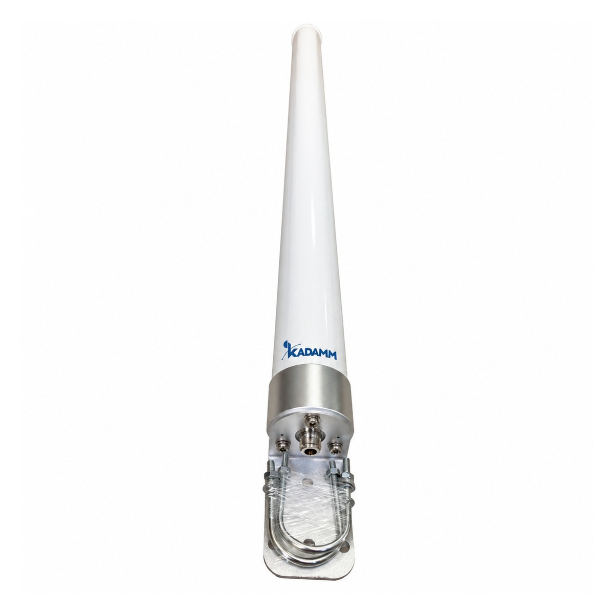 KADAMM AOU-617/2700-8 — стеклопластиковая всенаправленная антенна 4G/5G 617–960 / 1427–1517 / 1710–2700 МГц, 2,5 / 5 / 8 дБи, 1000 мм, N