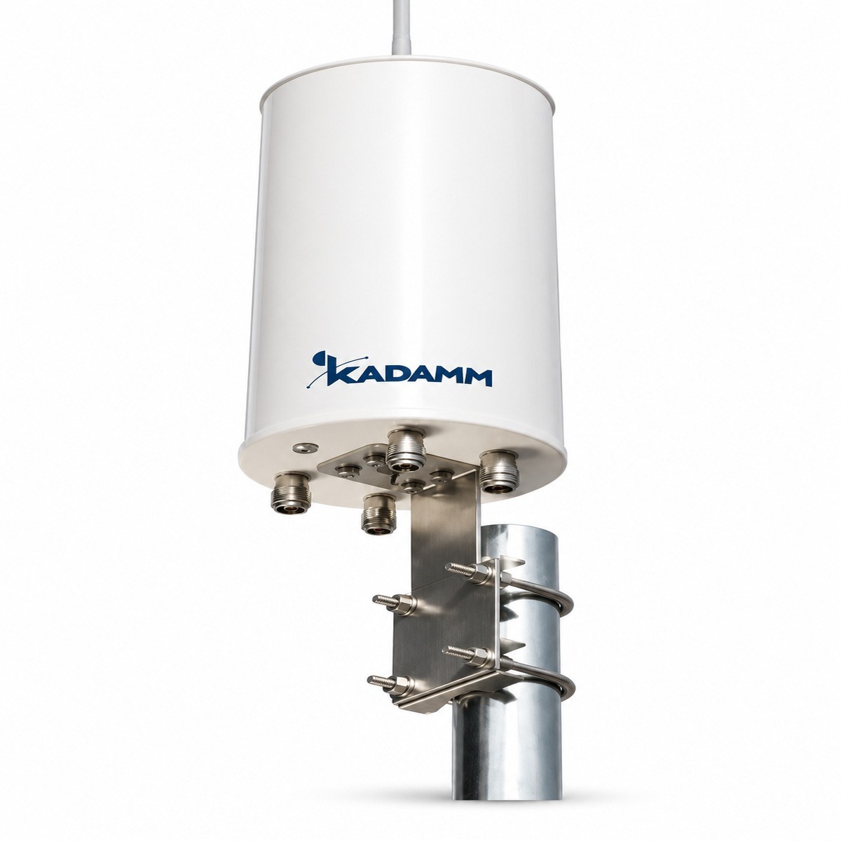 KADAMM AOW2458-8-4P — наружная всенаправленная антенна Wi-Fi 2,4 / 5 ГГц MIMO, 4 порта N, 6 / 8 дБи