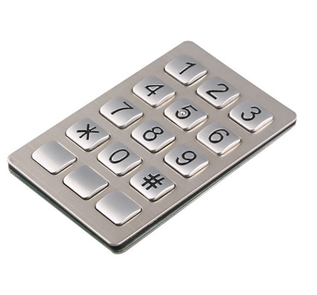 КАДАММ TKB5291 — 15 клавиш, нержавейка · плоская
