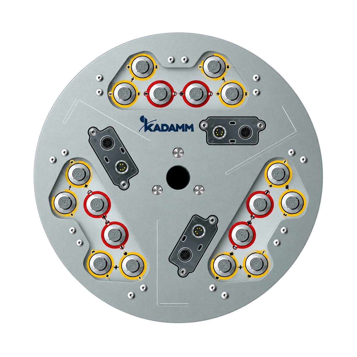 KADAMM K803702718TS — трёхсекторная антенна 3×698–960 / 6×1710–2690 МГц, 65°/65°, 17,5 дБи, 18 портов, встроенный RET