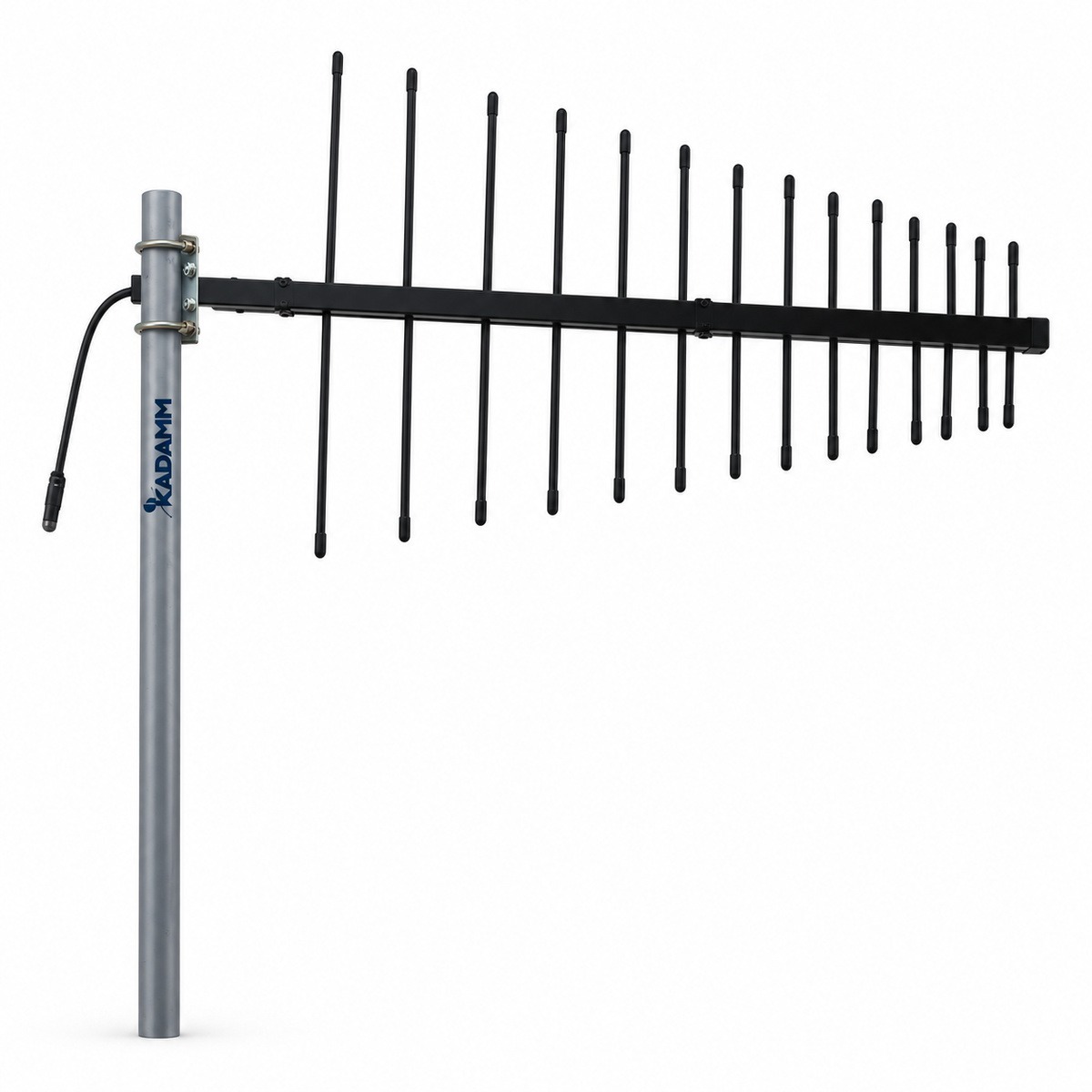KADAMM ALP-0305V11KB — логопериодическая антенна 380–500 МГц, 11 дБи, 1 порт