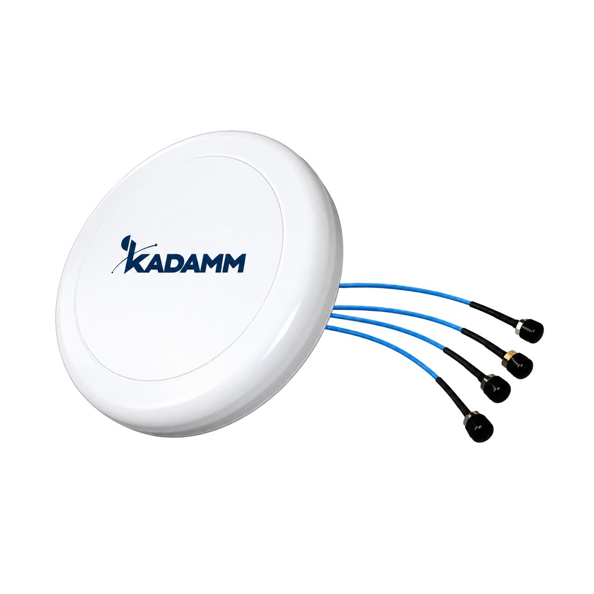 KADAMM I-ATO5-698/6000M4 — потолочная всенаправленная антенна 698–960 / 1710–2700 / 3300–4000 / 4000–6000 МГц, 4,5 дБи, 4 порта