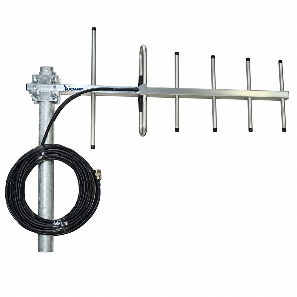 KADAMM ADY-380-430-8 — директорная антенна (Яги) 380–430 МГц, 8 дБи, 60°, 1 порт