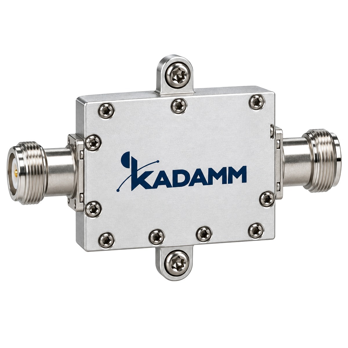KADAMM GNSS-AMP-L1L5-22 — линейный усилитель ГНСС 1166–1279 / 1559–1607 МГц, 22 дБ, N