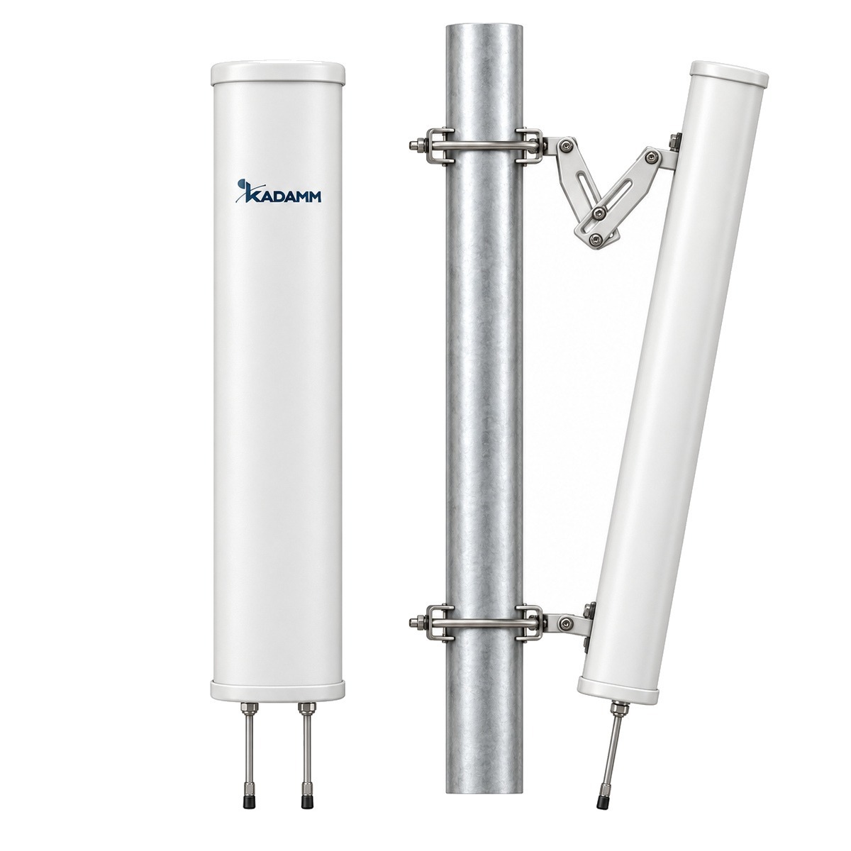 KADAMM APW4960120VH18 — внешняя секторная антенна Wi-Fi 4900–5950 МГц, 17 дБи, 2 порта