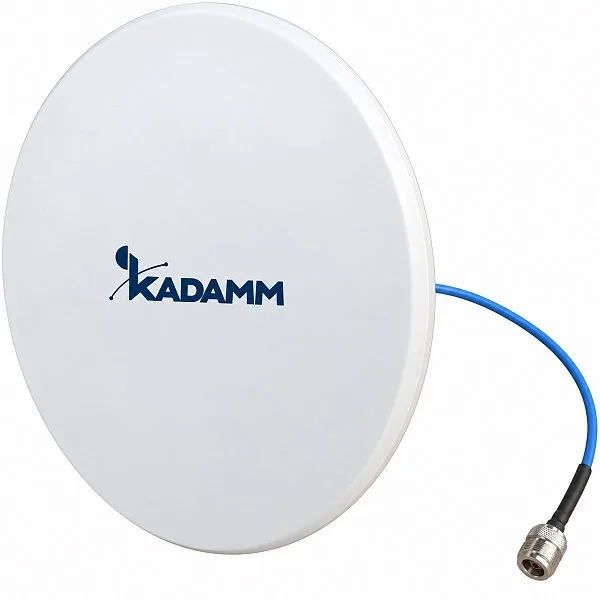 KADAMM I-ATO4-330/2700SH — многодиапазонная потолочная ненаправленная (всенаправленная) антенна 330–380 / 698–960 / 1710–2700 МГц, 4 дБи, 1 порт