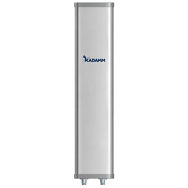 KADAMM APW2490DP17 — внешняя секторная антенна Wi-Fi 2400–2500 МГц, 17 дБи, 2 порта