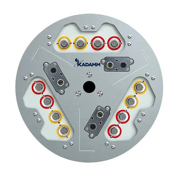 KADAMM K802702718TS — трёхсекторная антенна 698–2690 МГц, 6 систем излучателей, 17,5 дБи, 12 портов, встроенный RET
