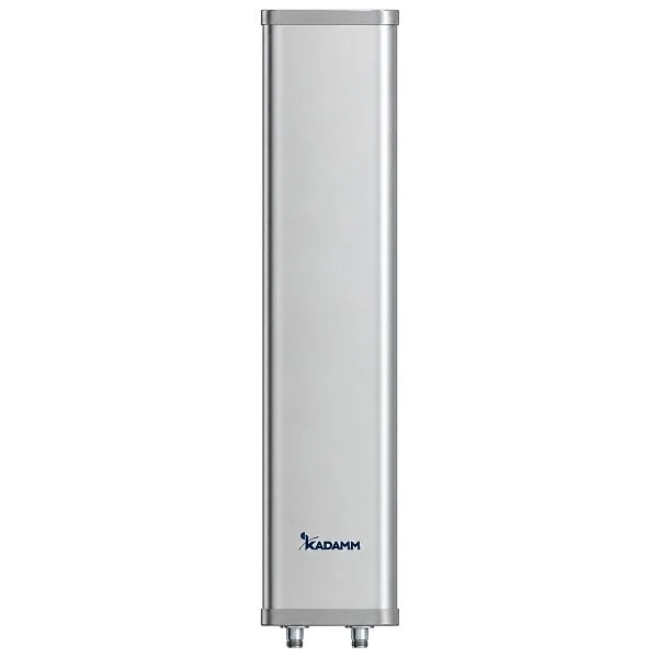 KADAMM APW2465VH17 — внешняя секторная антенна Wi-Fi 2400–2500 МГц, 17 дБи, 2 порта