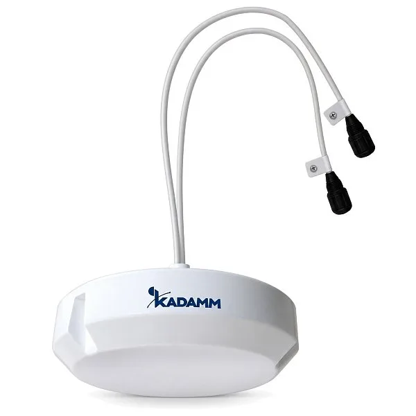 KADAMM AO-6060L45M03 — многодиапазонная потолочная антенна 617–960 / 1710–2700 / 3300–3800 / 4900–6000 МГц, 6 дБи