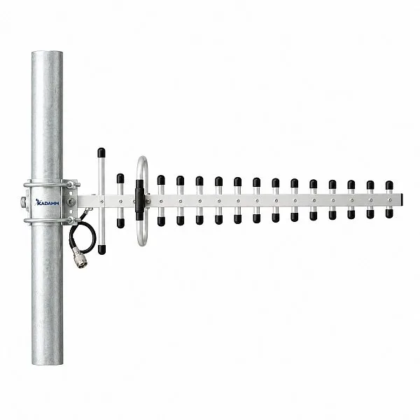 KADAMM ADY-824-1880-12 — двухдиапазонная антенна Яги 824–960 / 1710–1880 МГц, 12 дБи, разъём N