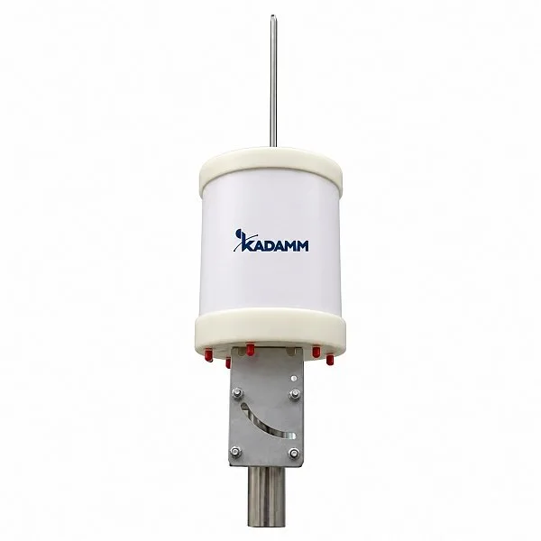 KADAMM AOW2458-10M6 — всенаправленная антенна Wi-Fi 2400–2500 / 5150–5850 МГц, 10 дБи, 360°, 6 портов