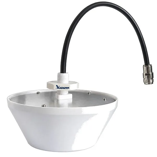 KADAMM AO-6927V25S02 — многодиапазонная потолочная антенна 698–960 / 1710–2700 МГц, 5 дБи, 1 порт