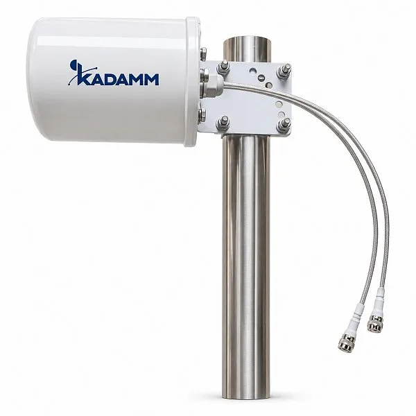 KADAMM ALP-3740VH10KB — логопериодическая антенна 3700–4000 МГц, 10 дБи, 2 порта