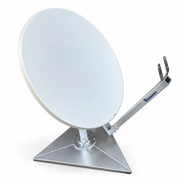 KADAMM ASV — параболические антенны спутниковой связи VSAT 0,75–1,8 м, Ku, X, Ka