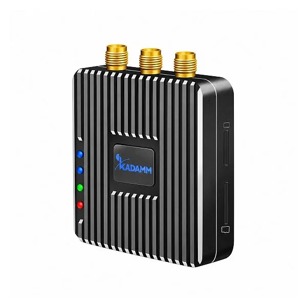 KADAMM GNSS-RTK-RX-B3 — двухантенные RTK-приёмники ГНСС L1 / L2 / L5 с модемом 4G и записью на microSD