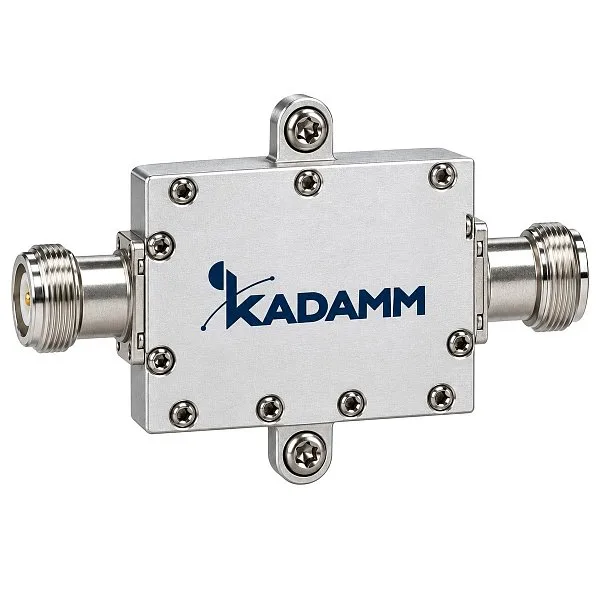 KADAMM GNSS-AMP-L1L5-22 — линейный усилитель ГНСС 1166–1279 / 1559–1607 МГц, 22 дБ, N