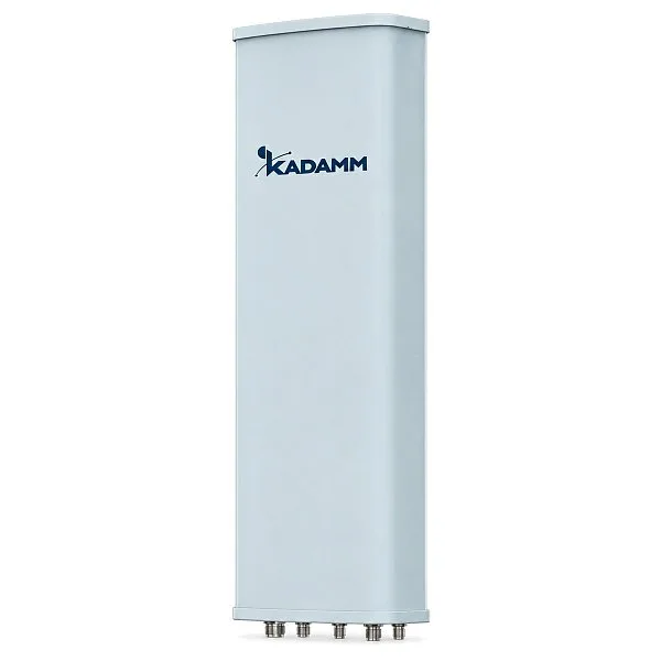 KADAMM K834172722 — четырёхлучевая многолучевая секторная антенна 4×1710–2690 МГц, 22 дБи, 8 портов