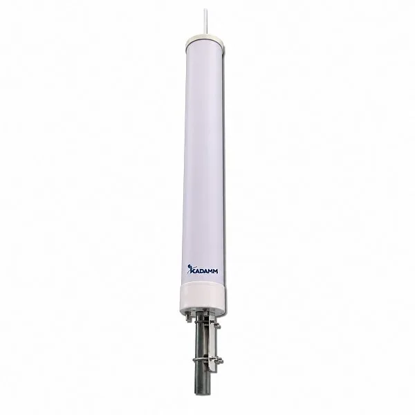 KADAMM AOW2458-15M4 — всенаправленная антенна Wi-Fi 2400–2500 / 5450–5850 МГц, 15 дБи, 360°, 4 порта