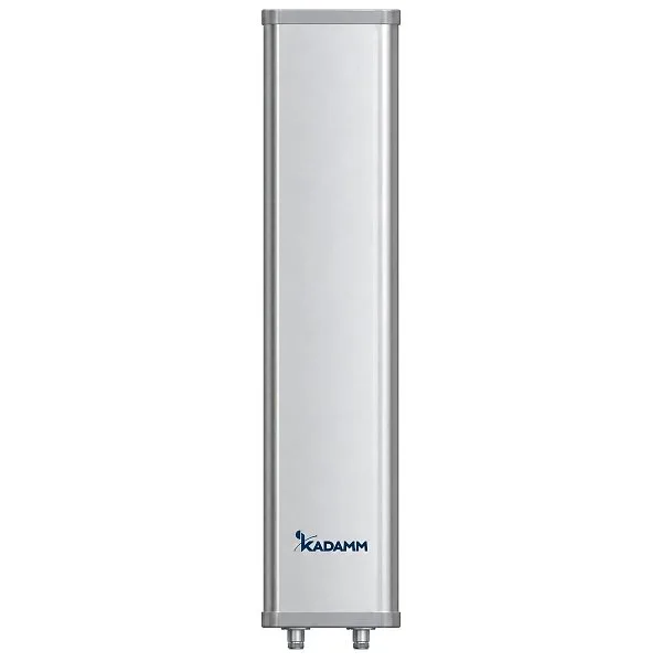 KADAMM APW2465DP18 — внешняя секторная антенна Wi-Fi 2400–2500 МГц, 18 дБи, 2 порта