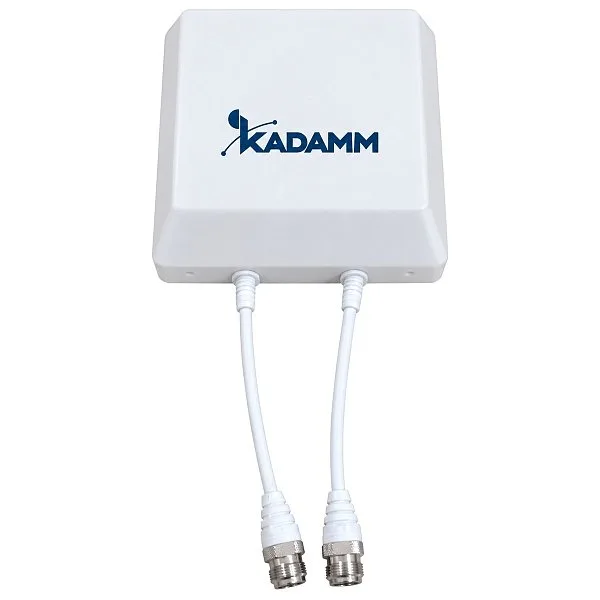 KADAMM APW515812 — направленная антенна Wi-Fi 5150–5850 МГц, 12 дБи, 2 порта