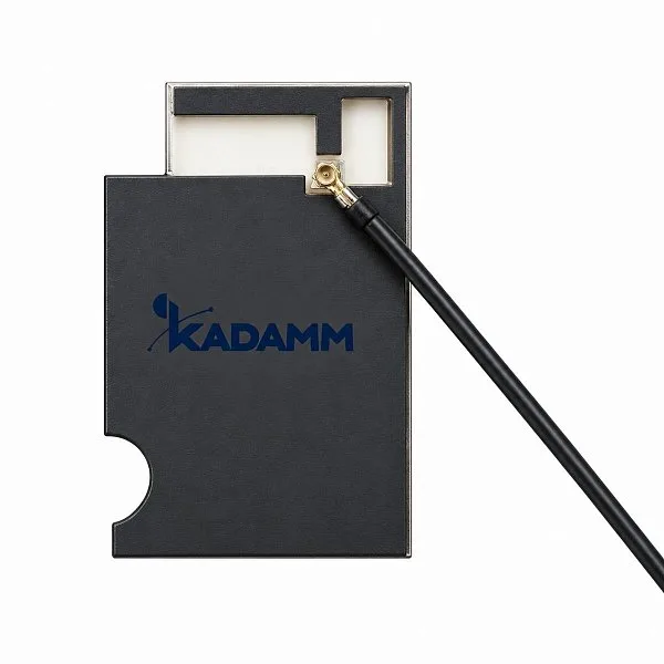 KADAMM AFP-24-100 — гибкая встраиваемая антенна Wi-Fi 2,4 ГГц, 5 дБи, кабель 100 мм, IPEX
