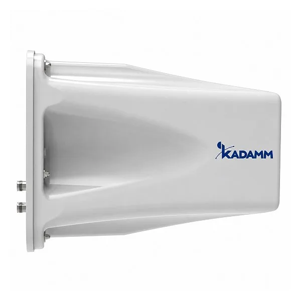 KADAMM ALP-0738X10KB — логопериодическая антенна 698–960 / 1710–2700 / 3300–4000 МГц, 11 дБи, 40–58°, 2 порта