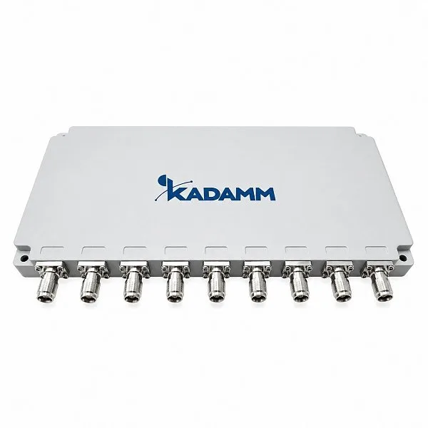 Делитель мощности КАДАММ ДМУ-8-617/3980-NEX10 — 617–3980 МГц