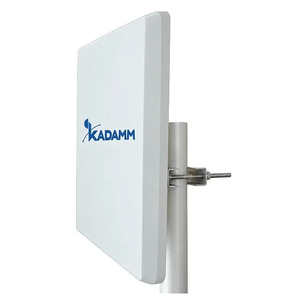KADAMM APWD24BGT18 — направленная антенна Wi-Fi 2400–2500 МГц, 19 дБи, 2 порта