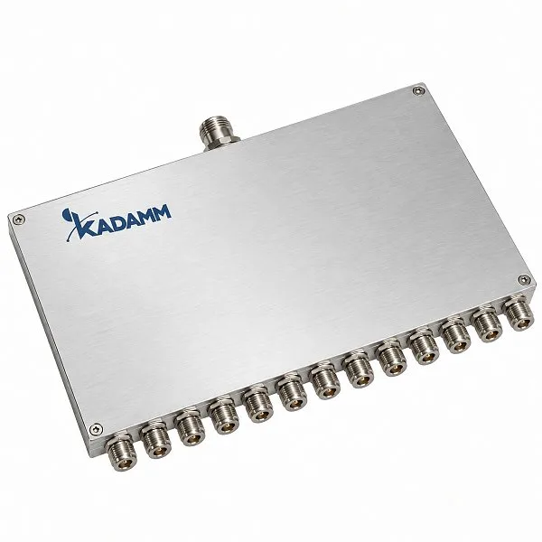 Делители мощности СВЧ на 11 выходов (сумматоры) KADAMM ДМС-11-0/1000-2-N
