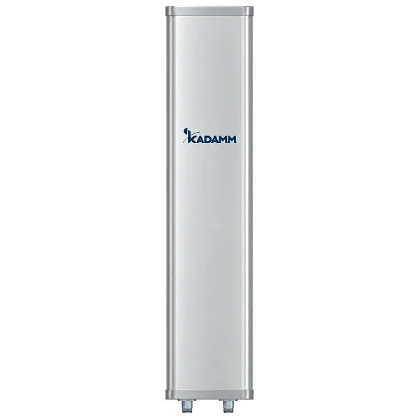 KADAMM APW2490DP15B — внешняя секторная антенна Wi-Fi 2400–2500 МГц, 15 дБи, 2 порта