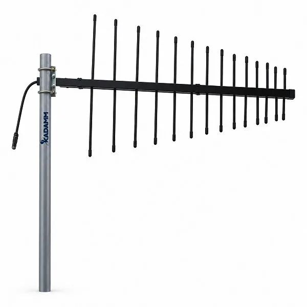 KADAMM ALP-0305V11KB — логопериодическая антенна 380–500 МГц, 11 дБи, 1 порт