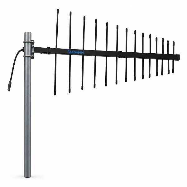 KADAMM ALP-0408V11KB — логопериодическая антенна 400–800 МГц, 11 дБи, 1 порт