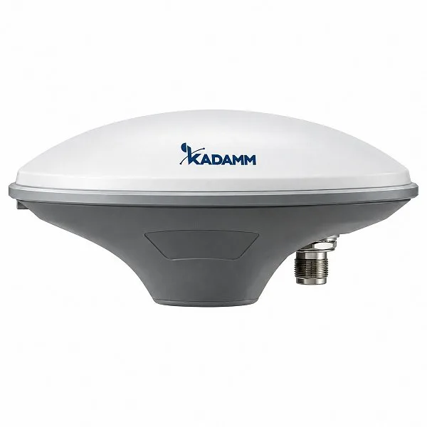 KADAMM GNSS-RTK-L125-40T — геодезические антенны ГНСС L1, L1/L2 и L1/L2/L5, фазовый центр ±2 мм, МШУ 30–40 дБ, TNC