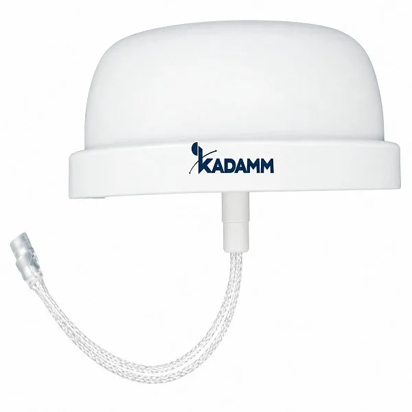 KADAMM I-ATO5-380/3800M — потолочная всенаправленная антенна 380–490 / 698–960 / 1710–2700 / 3400–3800 МГц, 5 дБи, 2 порта (вертикальная + горизонтальная поляризация)