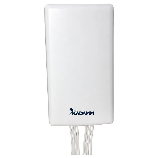 KADAMM APW2471VP6 — трёхдиапазонная внешняя секторная антенна Wi-Fi 2400–2500 / 5150–5950 / 6000–7125 МГц, 6 дБи