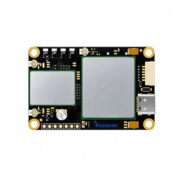 KADAMM GNSS-RTK-MOD-L125-1 — двухантенные RTK-модули ГНСС L1 / L2 / L5 с модемом 4G и картой microSD, курс 0,1° при базе 1 м