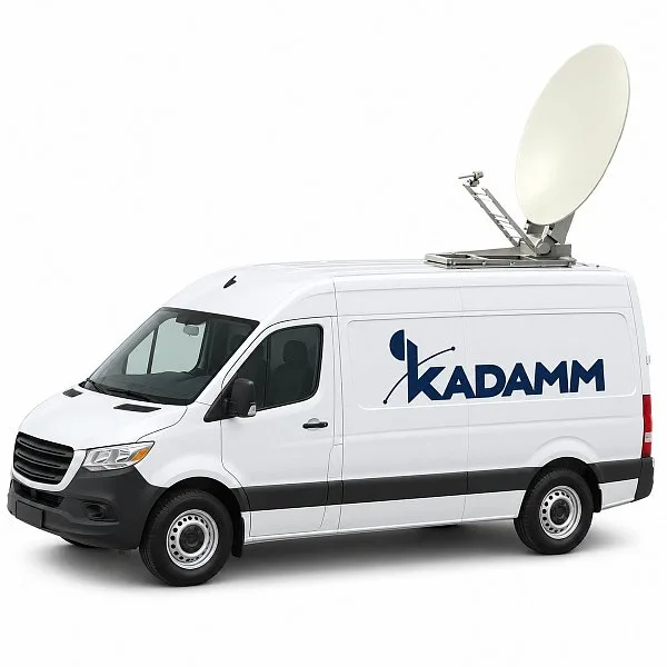 KADAMM ASD — автомобильные спутниковые антенны для работы на стоянке 1,0–4,5 м, C, X, Ku, Ka