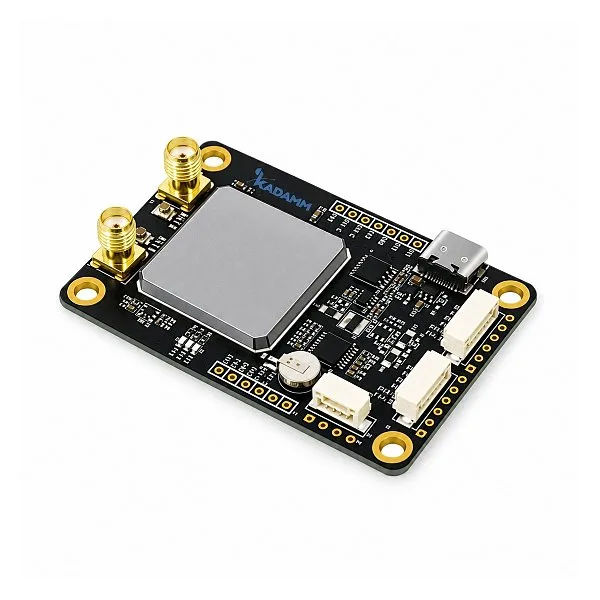 KADAMM GNSS-RTK-MOD-L125-7 — двухантенные RTK-модули ГНСС L1 / L2 / L5, курс 0,1° при базе 1 м, выход UART