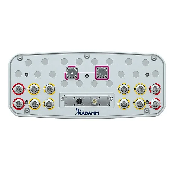 KADAMM K861176R41 — комбинированная антенна TDD + FDD 698–3800 МГц, 7 систем излучателей, 16,5 дБи, 20 портов + калибровочный, RET