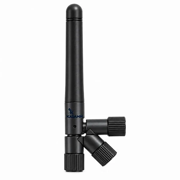 KADAMM AR-24-2 — складная штыревая антенна Wi-Fi 2,4 ГГц, 2 дБи, 108 мм, SMA