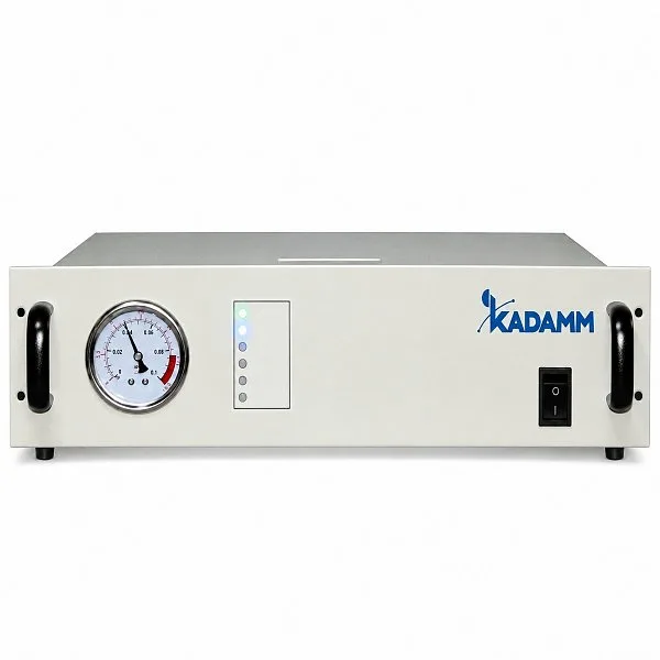 KADAMM ДГМ-6К — мембранный дегидратор для волноводов и фидеров: 6 л/мин, 1–100 кПа, точка росы −40 °C, 19″ 3U