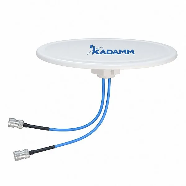 KADAMM I-ATO2-698/4000MH — потолочная антенна 4G/5G MIMO 698–4000 МГц, 3–5 дБи
