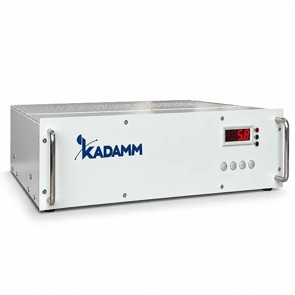 KADAMM ДГА-10 — адсорбционный дегидратор для волноводов и фидеров: 10 л/мин, 1–50 кПа, точка росы −45 °C, 19″ 3U